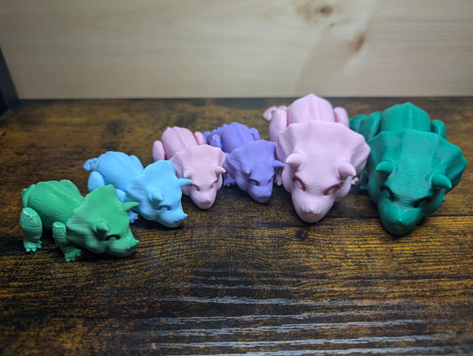 TwistyTails Triceratops