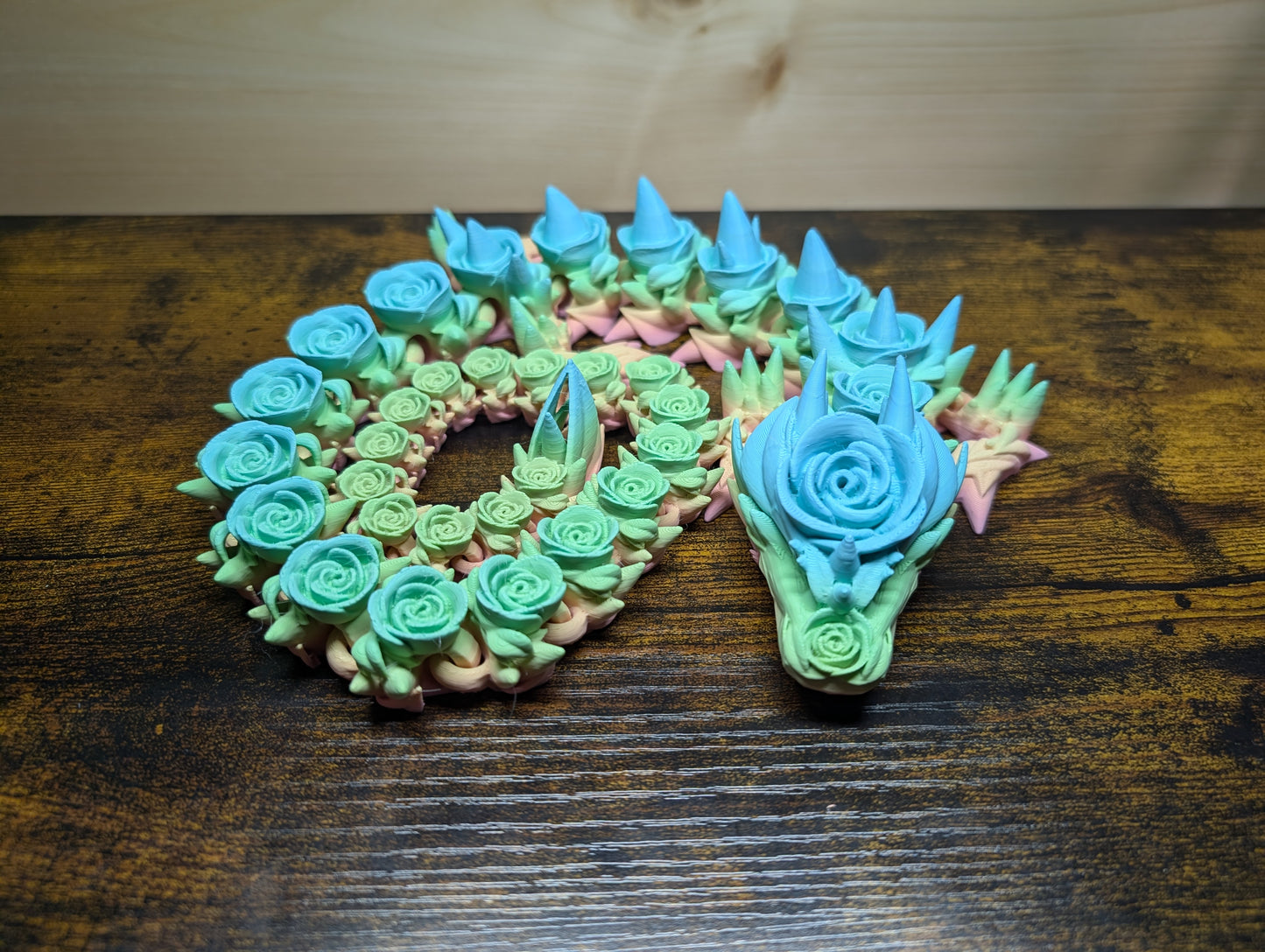 Rose Dragon - Unique Fidget Decor