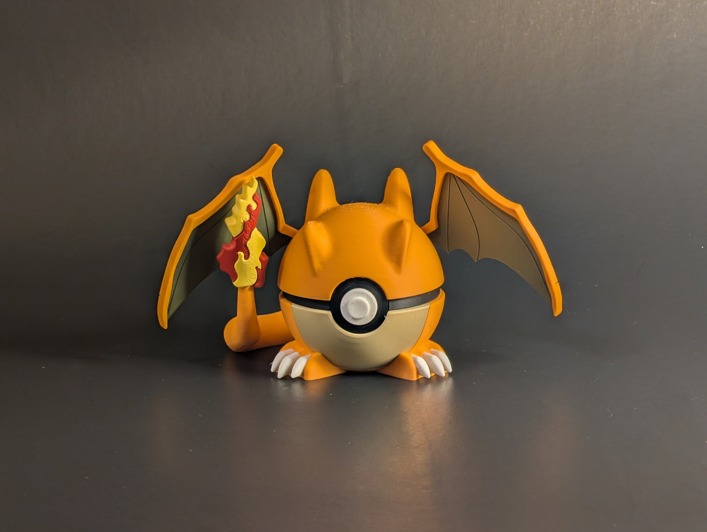Charizard Pokeball, Pokemon Inspired Collectable Gift Decor