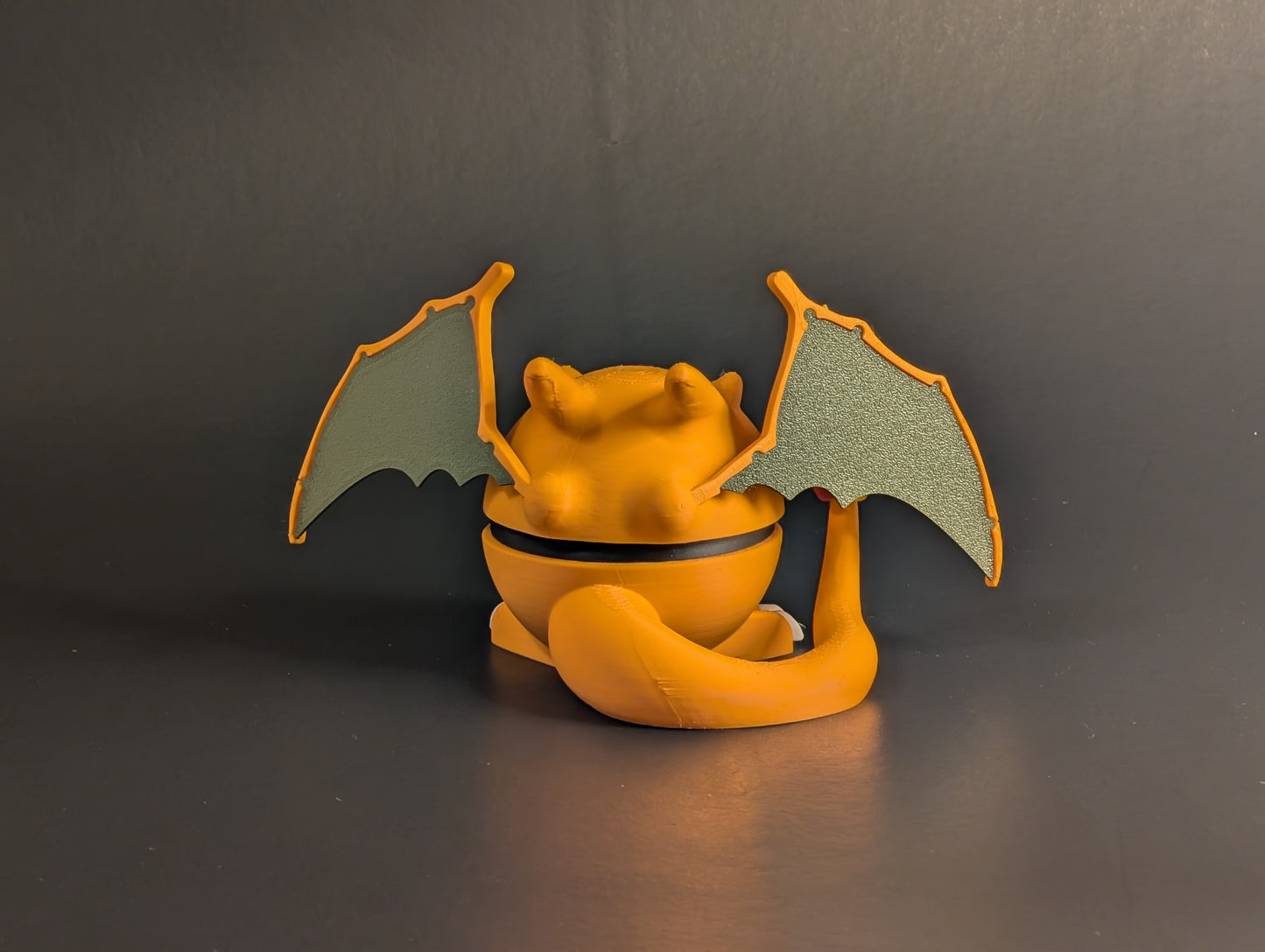 Charizard Pokeball, Pokemon Inspired Collectable Gift Decor