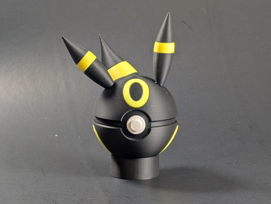Umbreon Pokeball, Pokemon Inspired Collectable Gift Decor