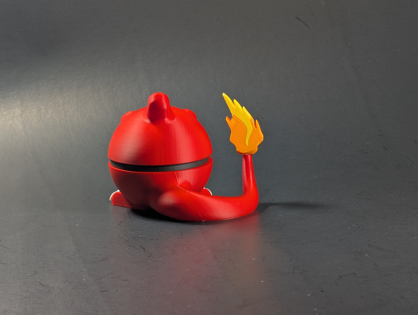 Charmeleon Pokeball, Pokemon Inspired Collectable Gift Decor