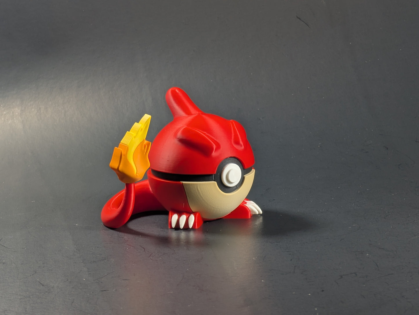 Charmeleon Pokeball, Pokemon Inspired Collectable Gift Decor