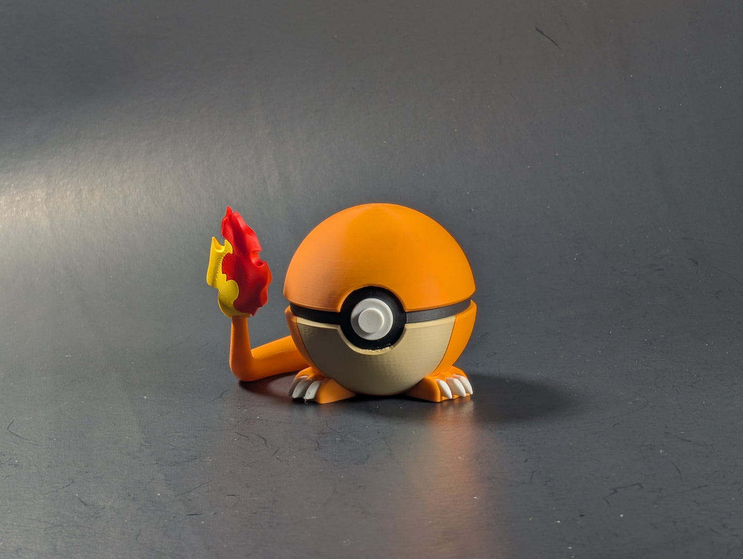 Charmander Pokeball, Pokemon Inspired Collectable Gift Decor