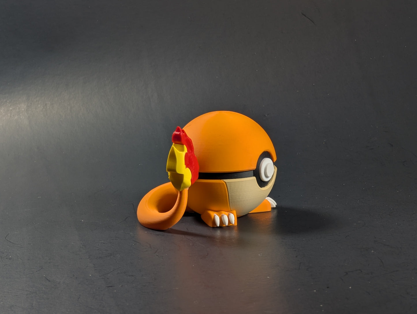 Charmander Pokeball, Pokemon Inspired Collectable Gift Decor