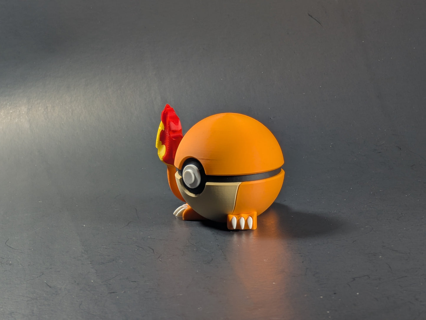 Charmander Pokeball, Pokemon Inspired Collectable Gift Decor