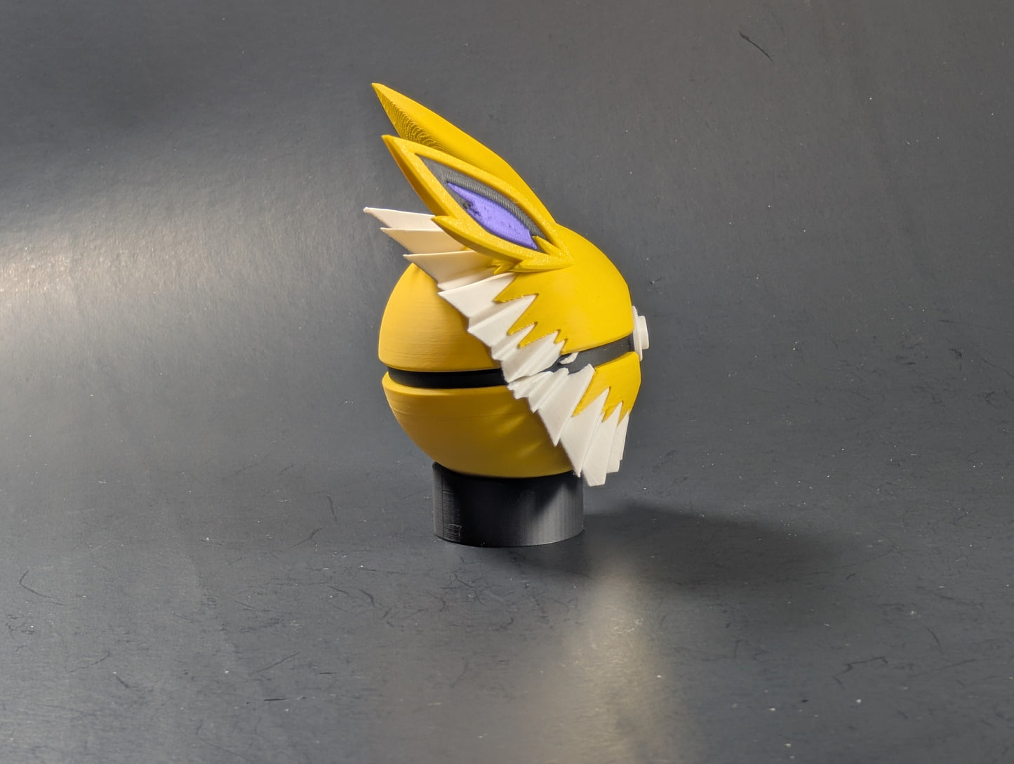 Jolteon Pokeball, Pokemon Inspired Collectable Gift Decor
