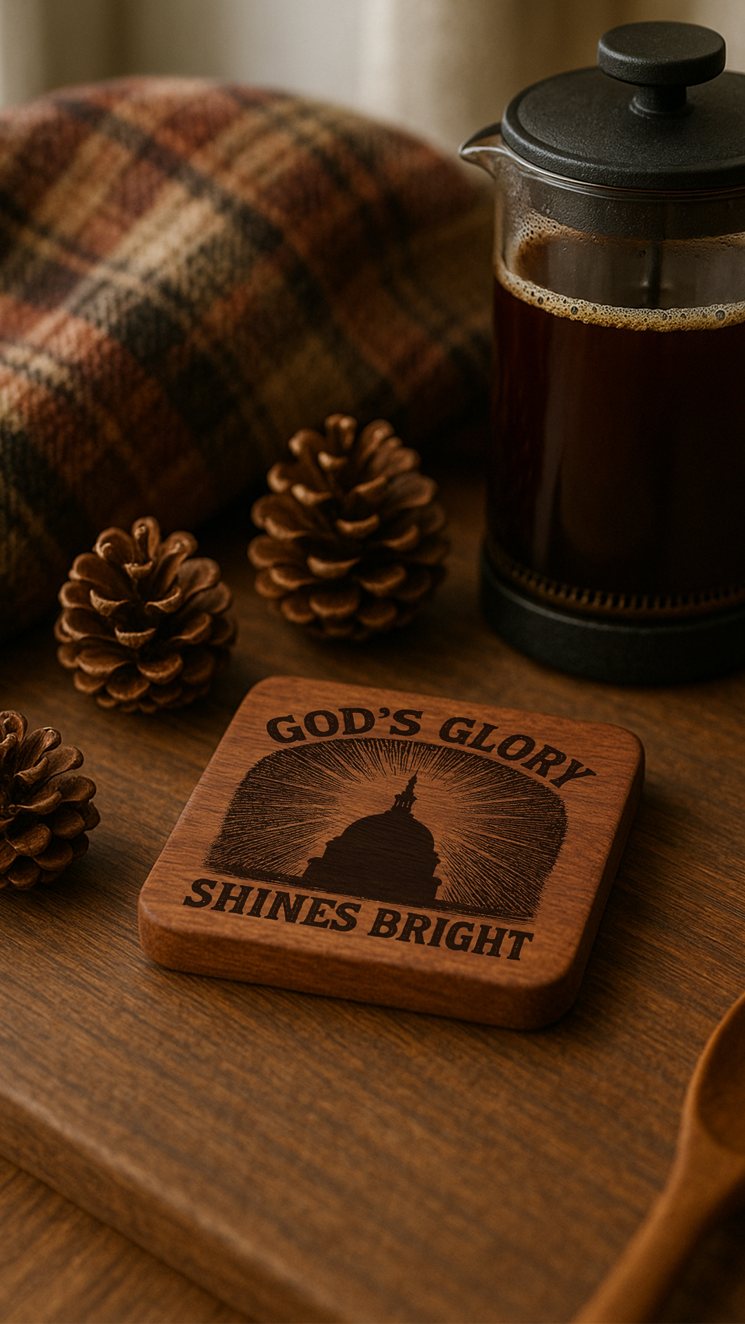 Under God Coaster Set #1