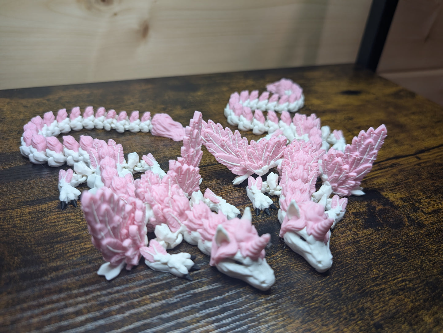 Winged Rose Dragon (Multi-Color!)